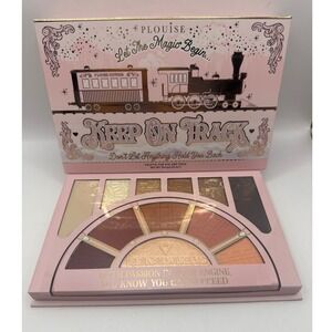 P Louise Keep On Track Eye and Face Palette Warm Gold Brown Shimmer Matte BNIB